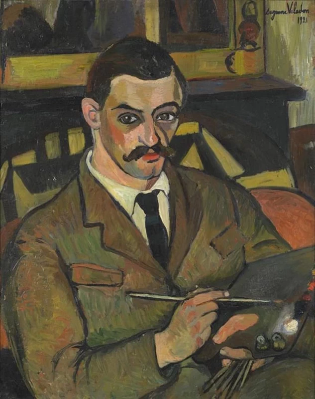 Suzanne Valadon, Ritratto del pittore Maurice Utrillo